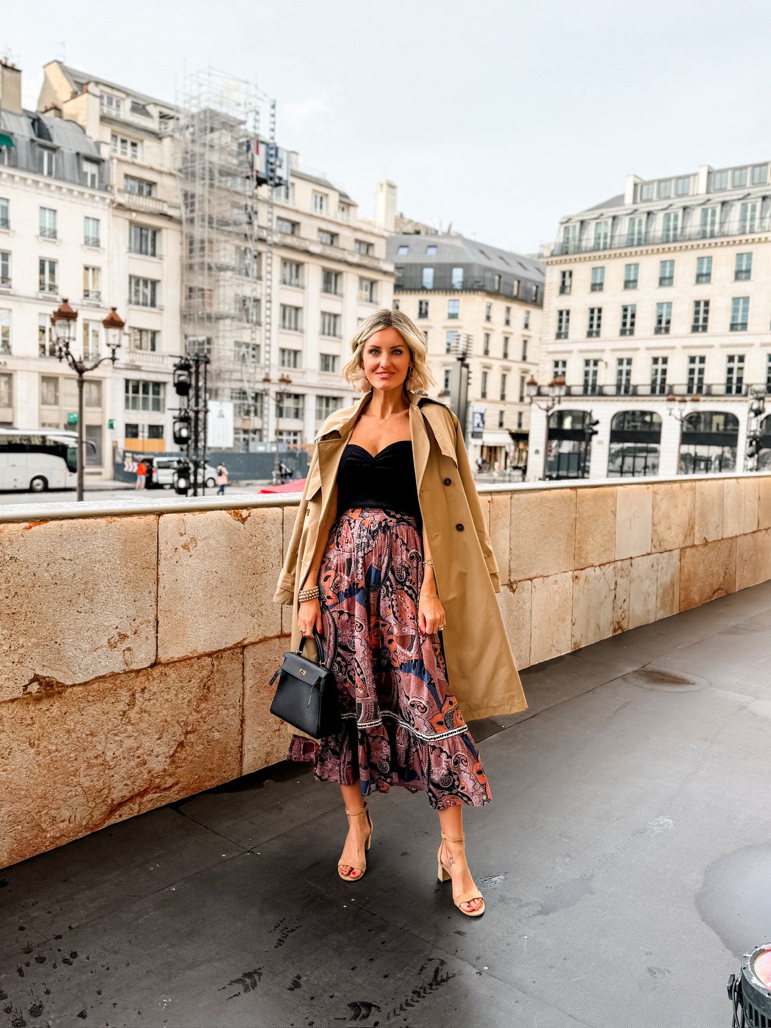 This skirt is so pretty! Wearing XS in coat/skirt! Wearing S in top! 

Loverly Grey, Paris outfits, midi skirt, Cleobella finds, black tube top, black knit top, trench coat, Europe outfits, dinner outfits, date night looks, girls night out outfits 

#LTKTravel #LTKSeasonal #LTKStyleTip