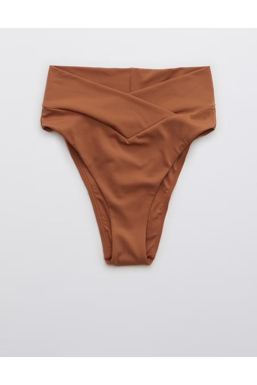 OFFLINE Real Me Crossover High Cut Cheeky Bikini Bottom | American Eagle Outfitters (US & CA)