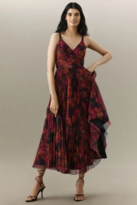 Hutch Joanna Sleeveless V-Neck A-Line Maxi Dress | Anthropologie (US)