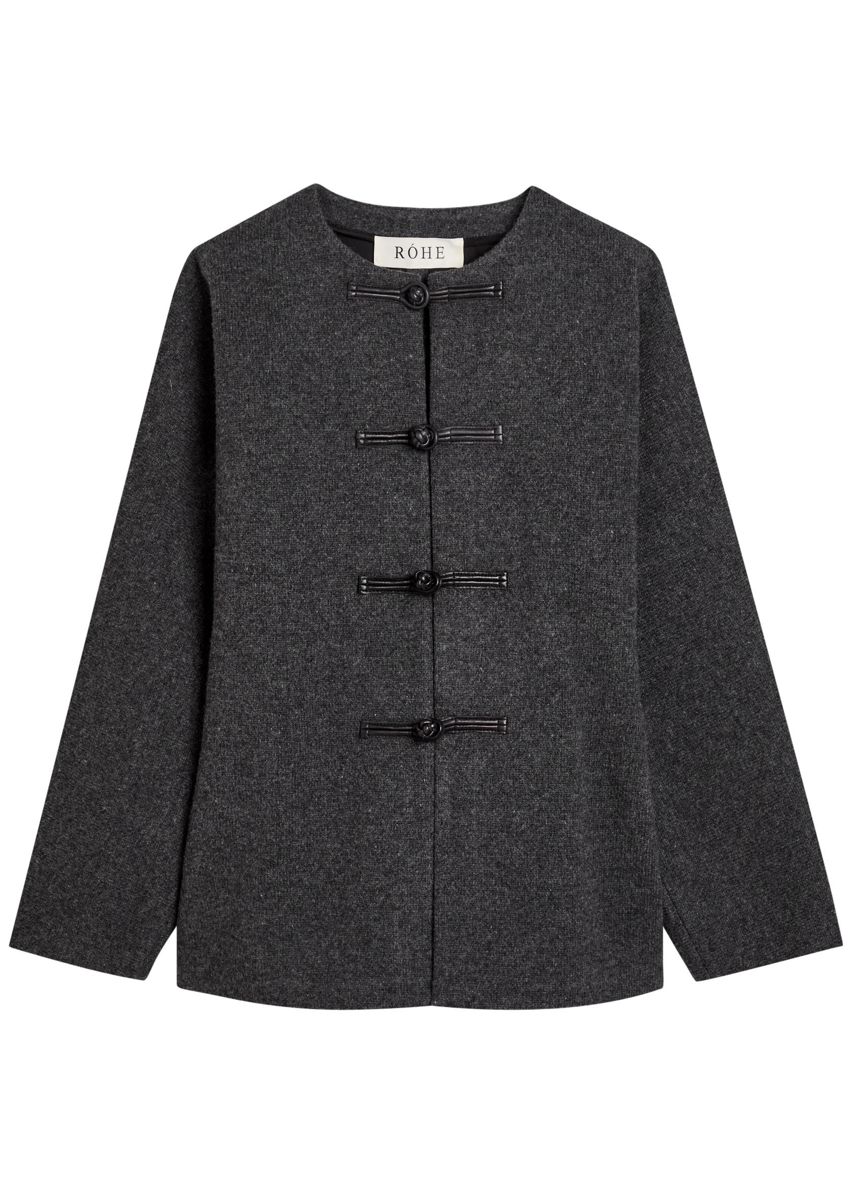 Mandarin wool jacket | Harvey Nichols
