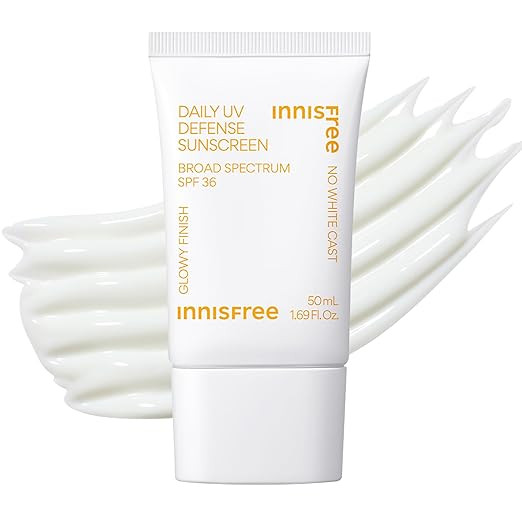 Innisfree Daily UV Defense SPF 36 – Korean Face Sunscreen, Invisible Finish, Broad Spectrum, No... | Amazon (US)