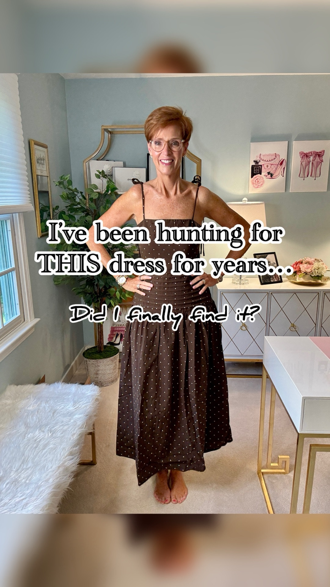 Apparently I’ve been trying to recreate a Pretty Woman moment for years.

I have been searching for the perfect brown and white polka dot dress for what feels like forever — so when I found THREE possibilities, obviously a try-on was happening.

Three brown polka dot dresses. Three very different fits. And one very important question: which one deserves a place in my closet?

I have a favorite, but I want to know yours before I influence the vote.

WATCH all three and tell me: 1, 2 or 3?

And if you’re looking for a brown polka dot dress for fall too, SAVE this try-on so you can come back to it. SHARE it with a friend who would have an opinion, and check my links for all three dresses, sizing and shopping details.

#FallDressStyle #PolkaDotDress #StyleOver50 #Over50Fashion

#LTKootd #LTKOver40 #LTKTall