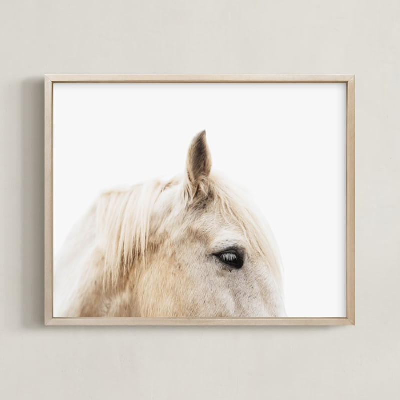 "Le Creme Cheval" - Photography Limited Edition Art Print by Amy Carroll. | Minted