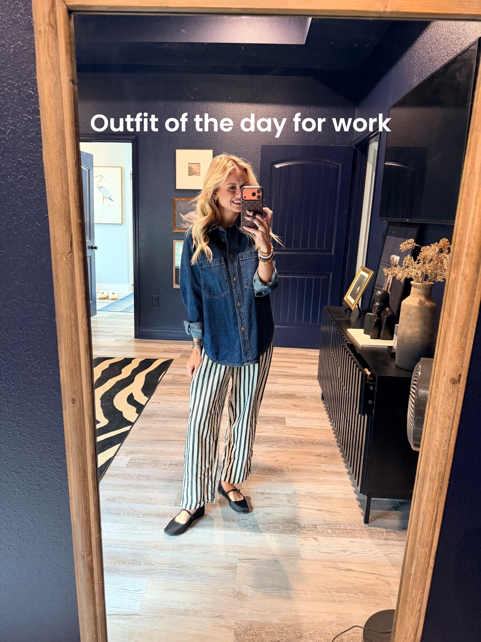 Spring work outfit of the day 🌸 

Small top and pants, shoes run tts
ALLISONPOWELL10 for a discount on loopy phone cases

#LTKWorkwear #LTKootd #LTKOver40