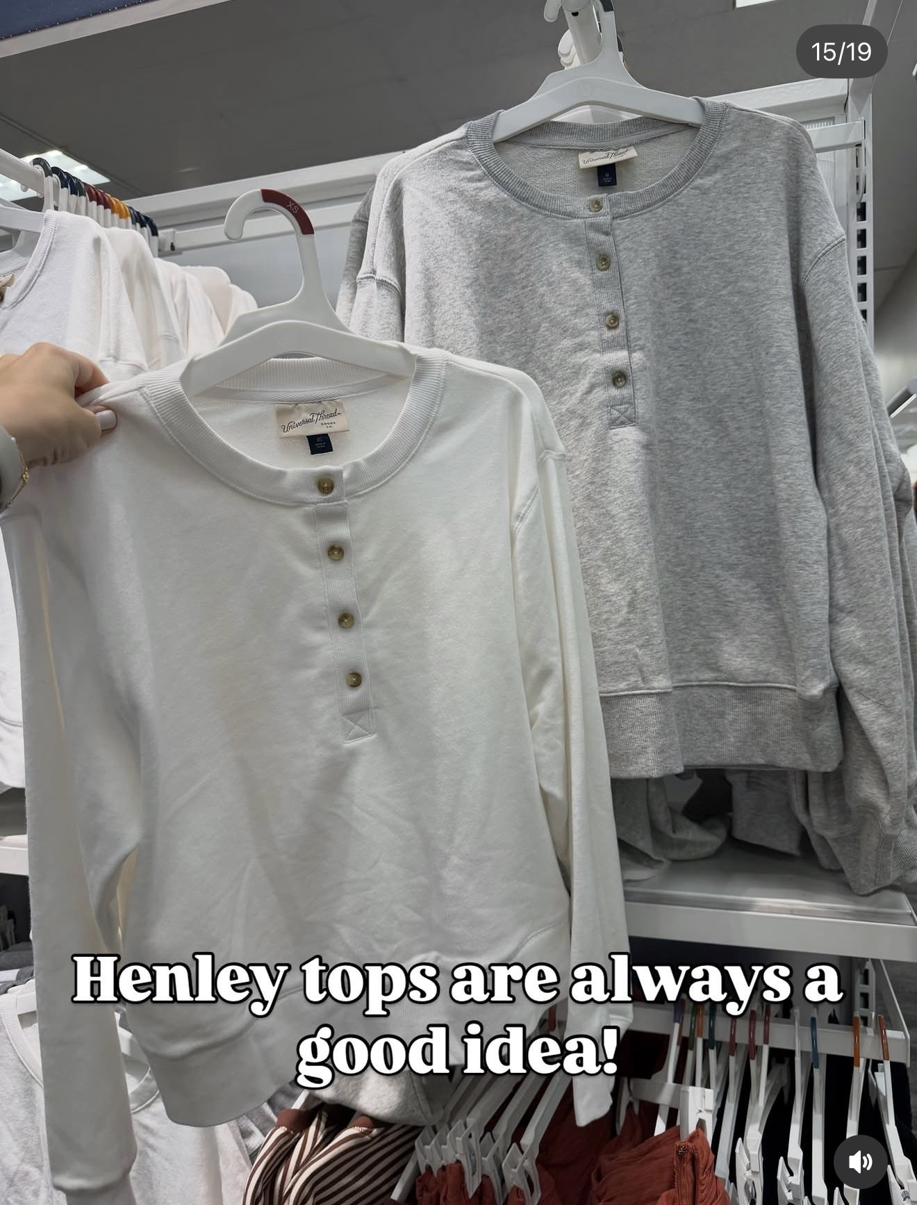 Target Henley tops! #targetcreator