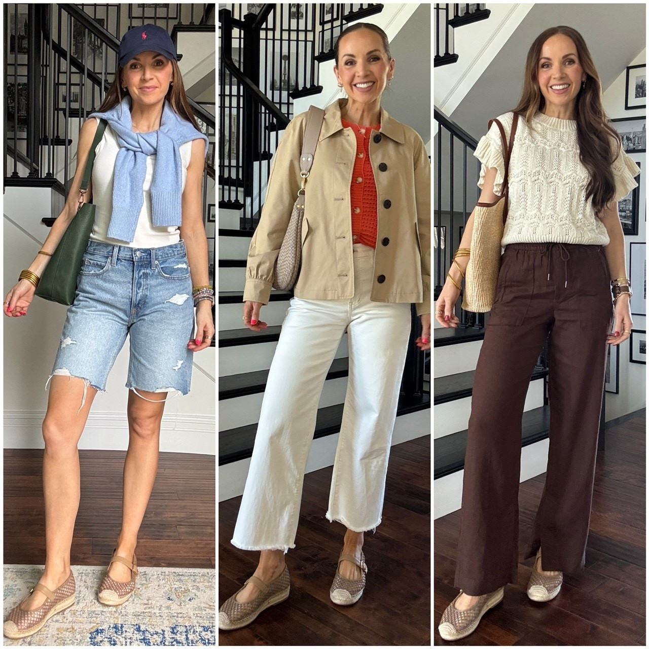 3 ways to wear
@samedelman espadrille sandals 

#LTKgrwm #LTKootd