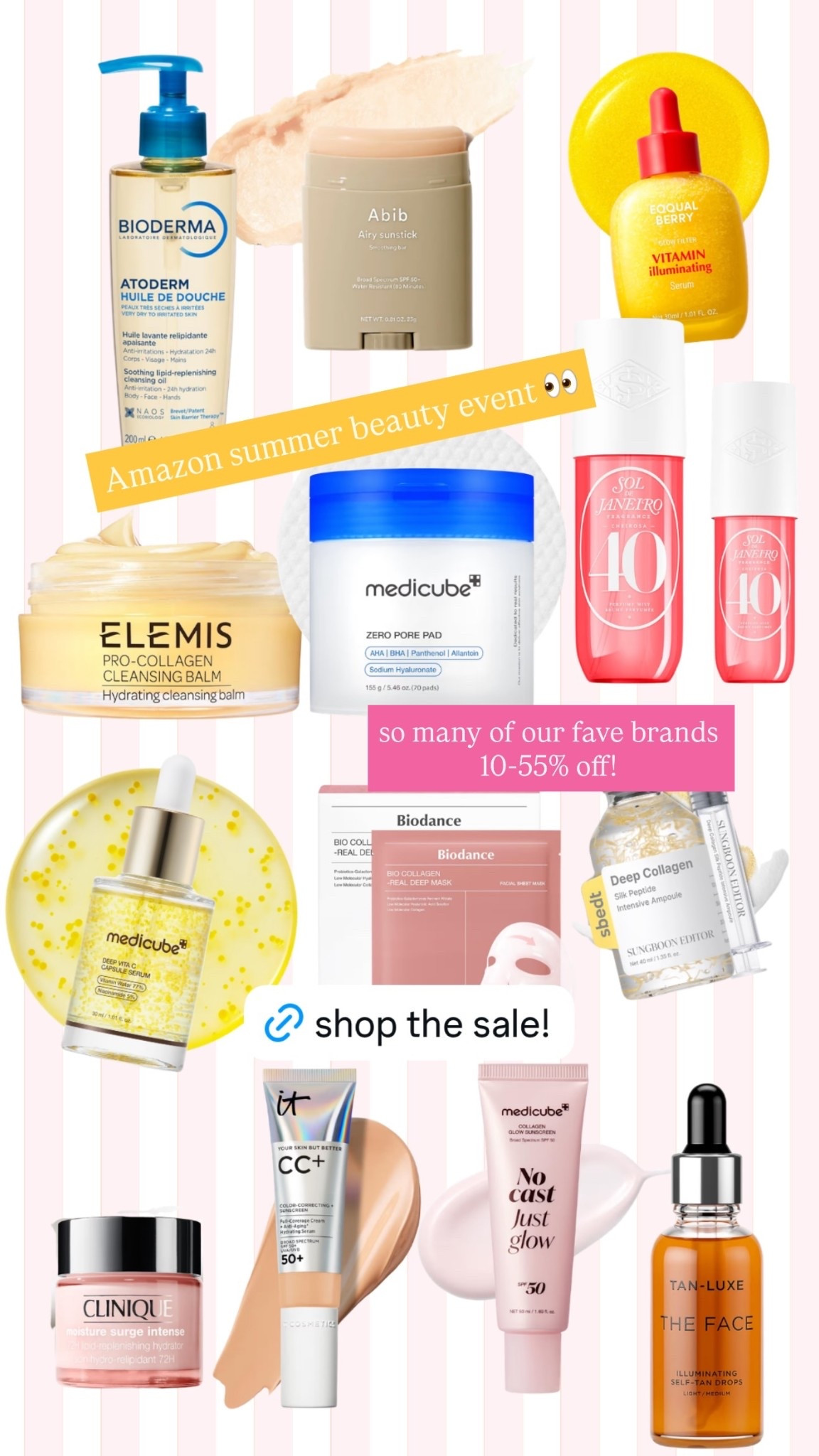 Amazon summer beauty event 👀 so many of our fave brands 10-55% off!

#LTKmorningroutine #LTKBeauty #LTKSaleAlert