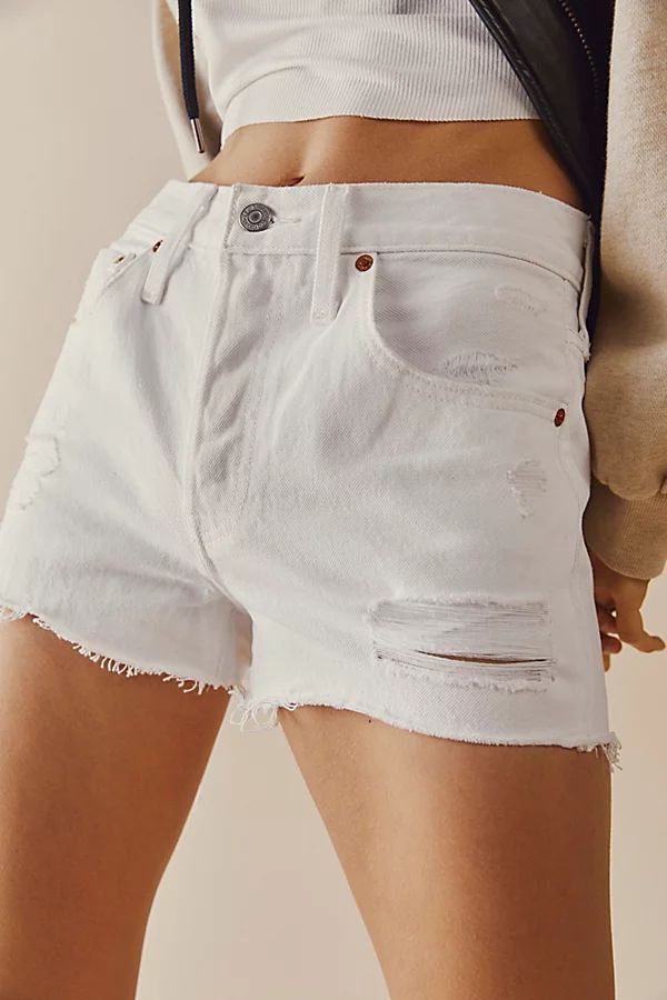 Levi's 501 High-Rise Denim Shorts by Levi's at Free People, Everything's Fine Short, 24 | Free People (Global - UK&FR Excluded)