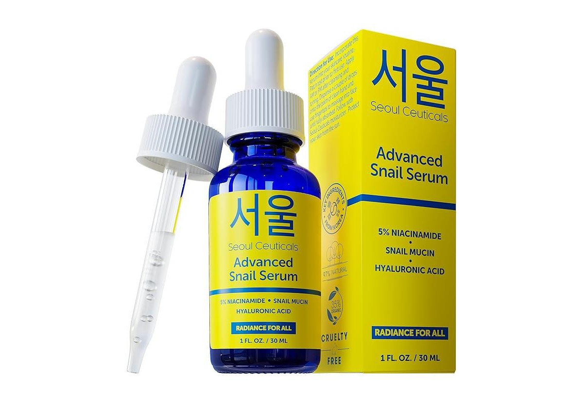 Seoul Ceuticals Korean Skin Care Advanced Snail Mucin Serum Niacinamide Serum K Beauty Skincare | Macy's