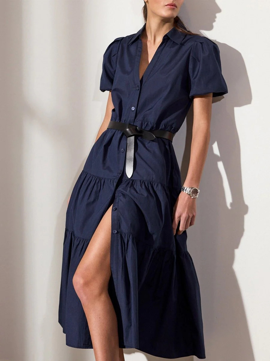 Women's Havana Dress in Navy | Brochu Walker | Brochu Walker
