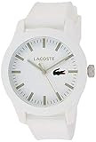 Lacoste Men's 2010762 Lacoste.12.12 White Watch with Textured Band | Amazon (US)