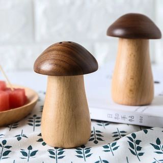 Wooden Mushroom Toothpick Holder As Shown In Figure - One Size | YesStyle Global