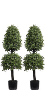 4’ Boxwood Guihua Ball Shape Topiary Tree  | Amazon (US)