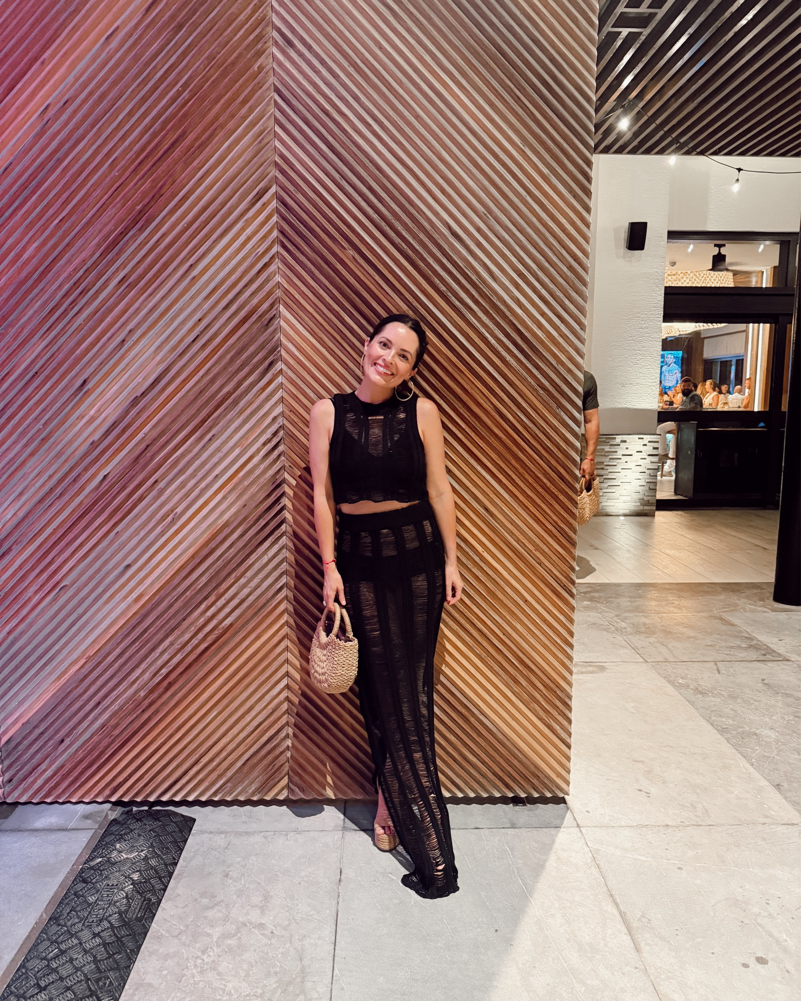 Perfect beach + boho two piece 
