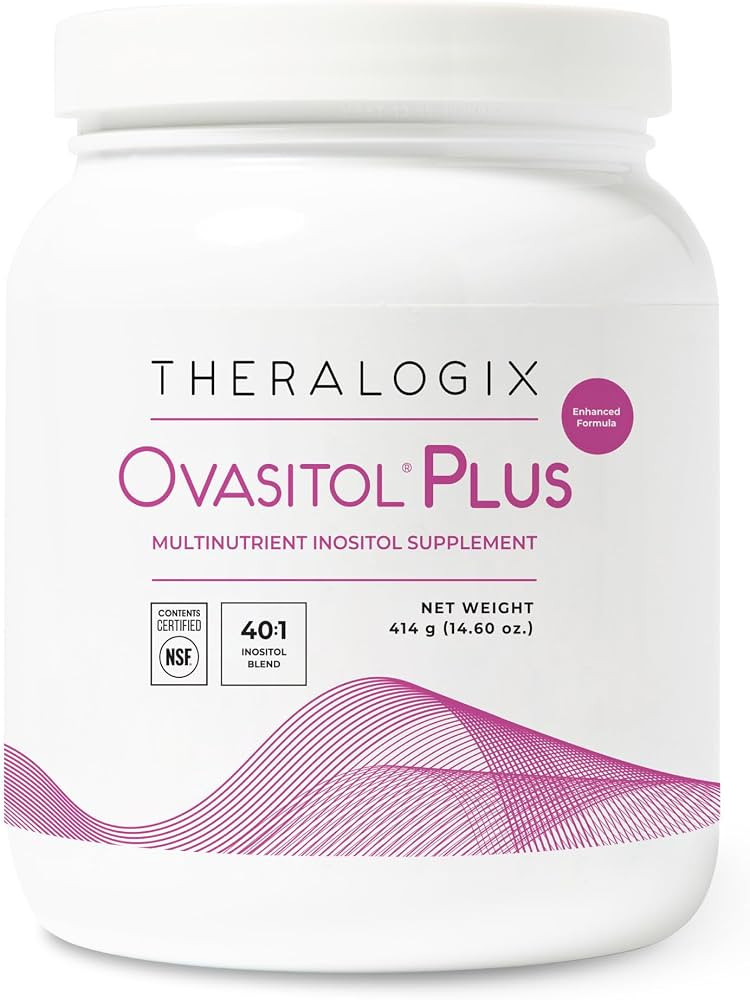 Theralogix Ovasitol Plus Canister Metabolic Health Supplement - Myo-Inositol & D-Chiro Inositol+C... | Amazon (US)