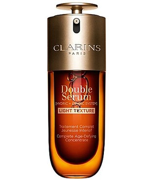 Clarins Double Serum Light Texture Anti-Aging Concentrate to Firm Smooth Boost Radiance and Refine Pores - 1.7 oz. | Dillard's