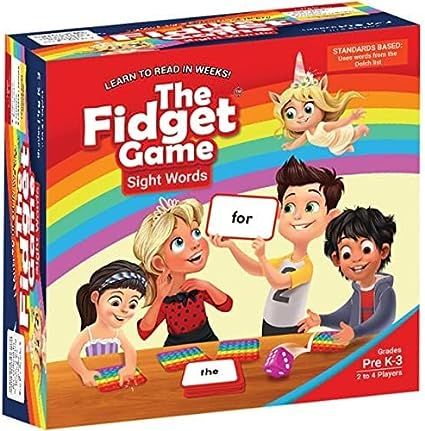 The Fidget Game Learn to Read in Weeks Master 220 High-Frequency Dolch Sight Words Curriculum-App... | Amazon (US)