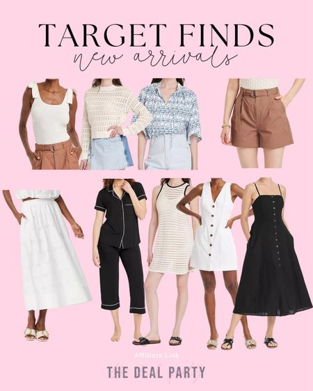 Target new arrivals | Target fashion | Target finds | Target summer pajamas | Target tailored summer shorts | Target summer top | Target white eyelet skirt | Target linen dress 

#LTKSeasonal #LTKFindsUnder50 #LTKStyleTip