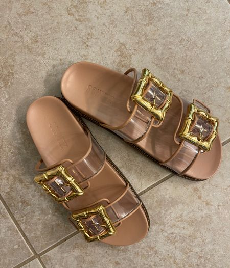 Birkenstock style flat sandals for women 

#LTKShoeCrush #LTKOver40