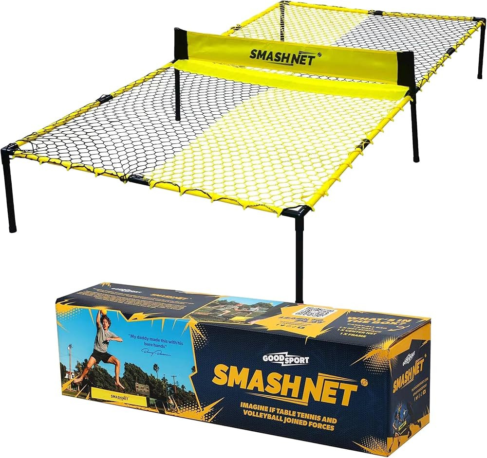 Outdoor Family Game - Sport Games for Adults and Family - Portable Volleyball/Table Tennis Net fo... | Amazon (US)