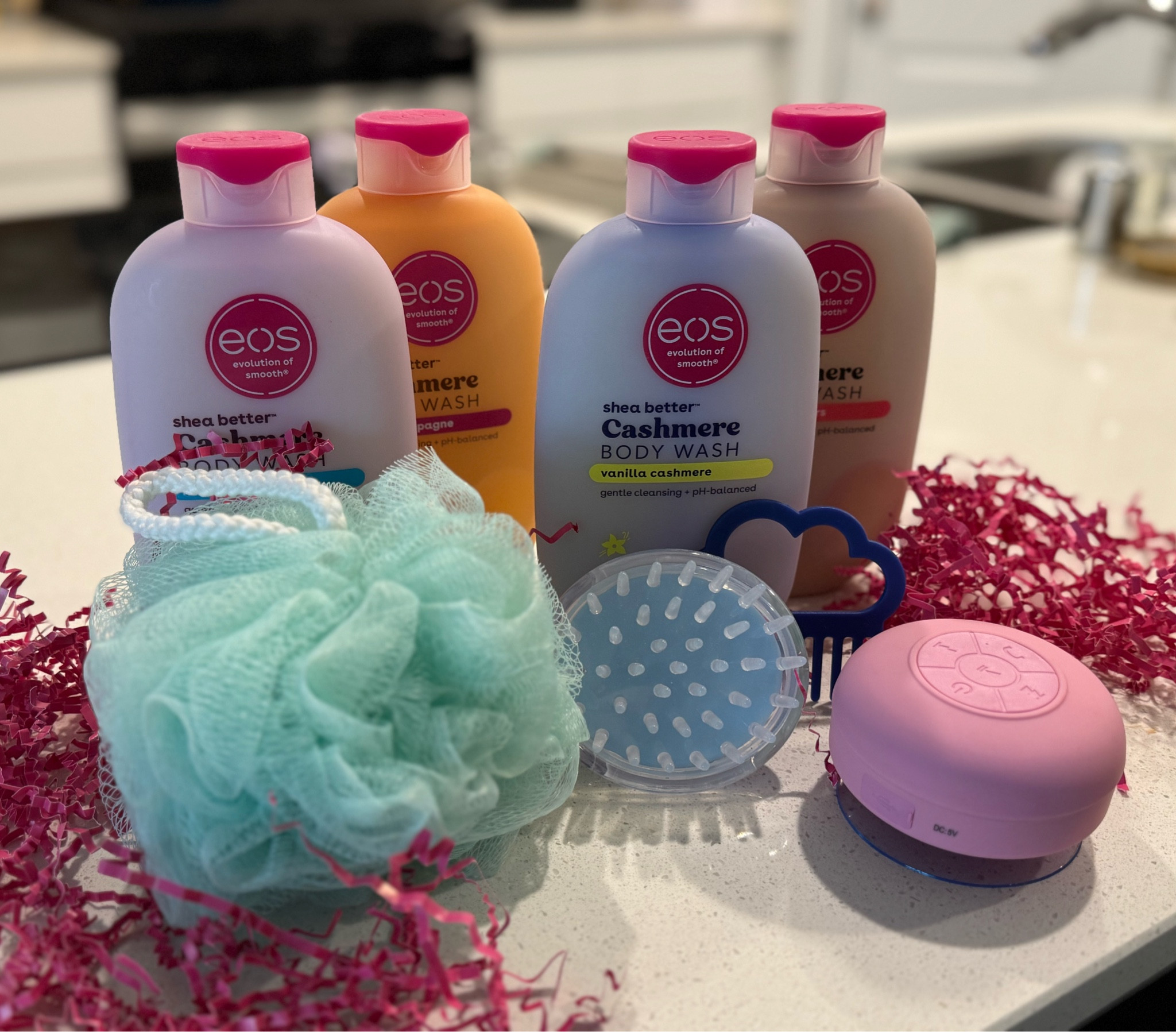 Absolutely in love with eos new cashmere body washes! Such a great scent and lather in the shower. Safe for your gentle areas as well! #eos #cashmerebodywash #vanillacasmere #showeressentials 

#LTKBeauty