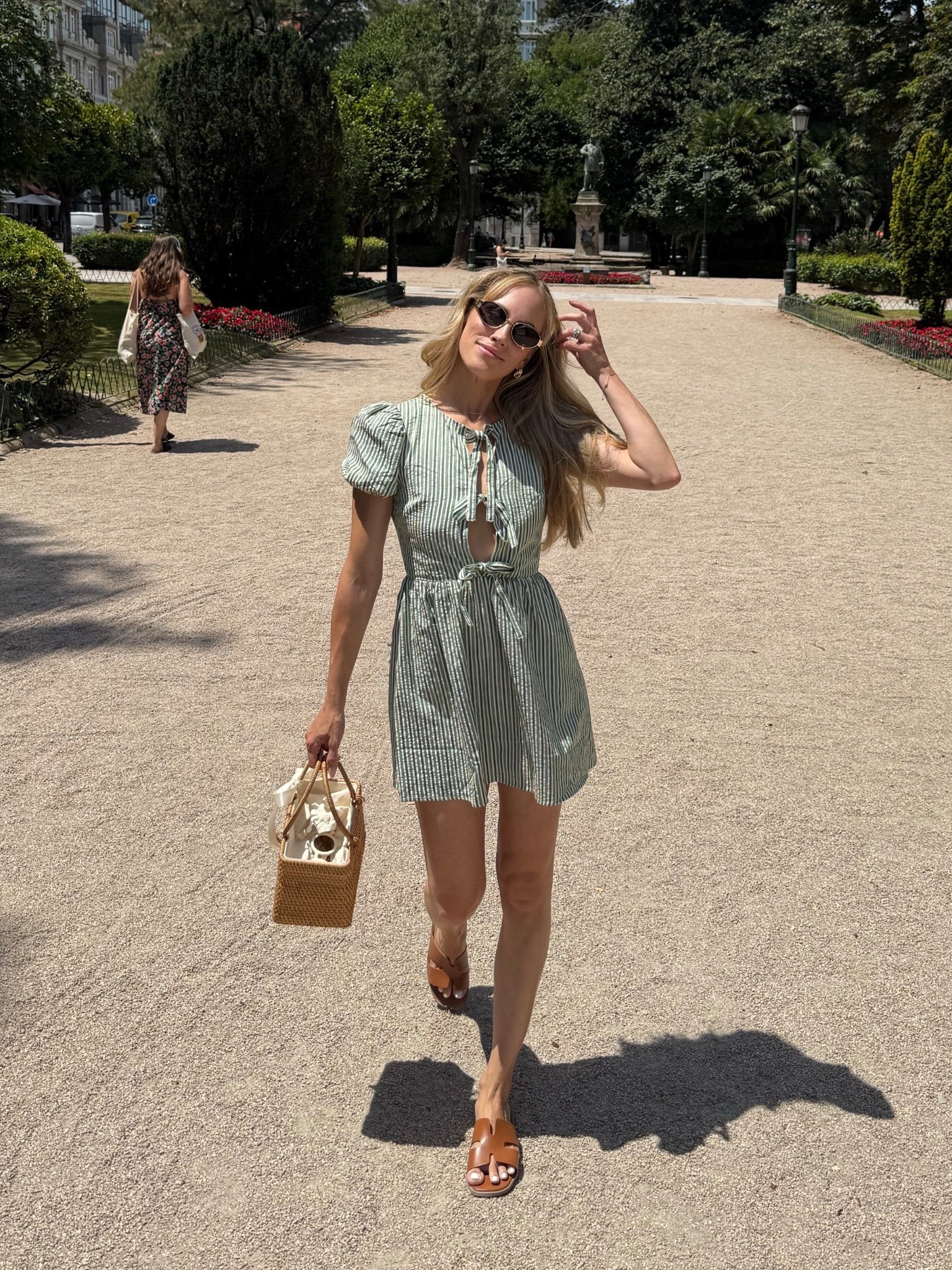 Wearing and xs in the dress—could have definitely gone with a small as well! Sized up a half size from my usual in the sandals 

#LTKTravel #LTKSeasonal #LTKFindsUnder100