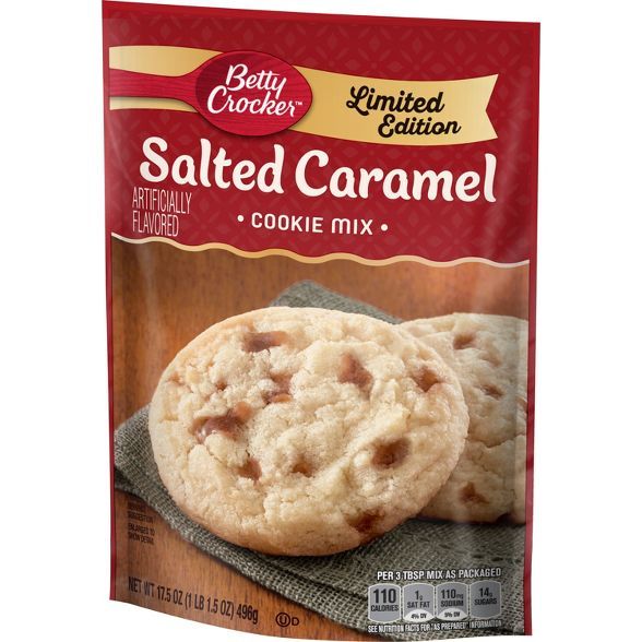Betty Crocker Salted Caramel Cookie Mix - 17.5oz | Target