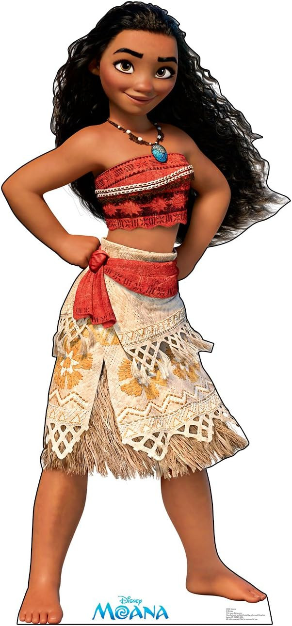 Cardboard People Moana Life Size Cardboard Cutout Standup - Disney's Moana | Amazon (US)