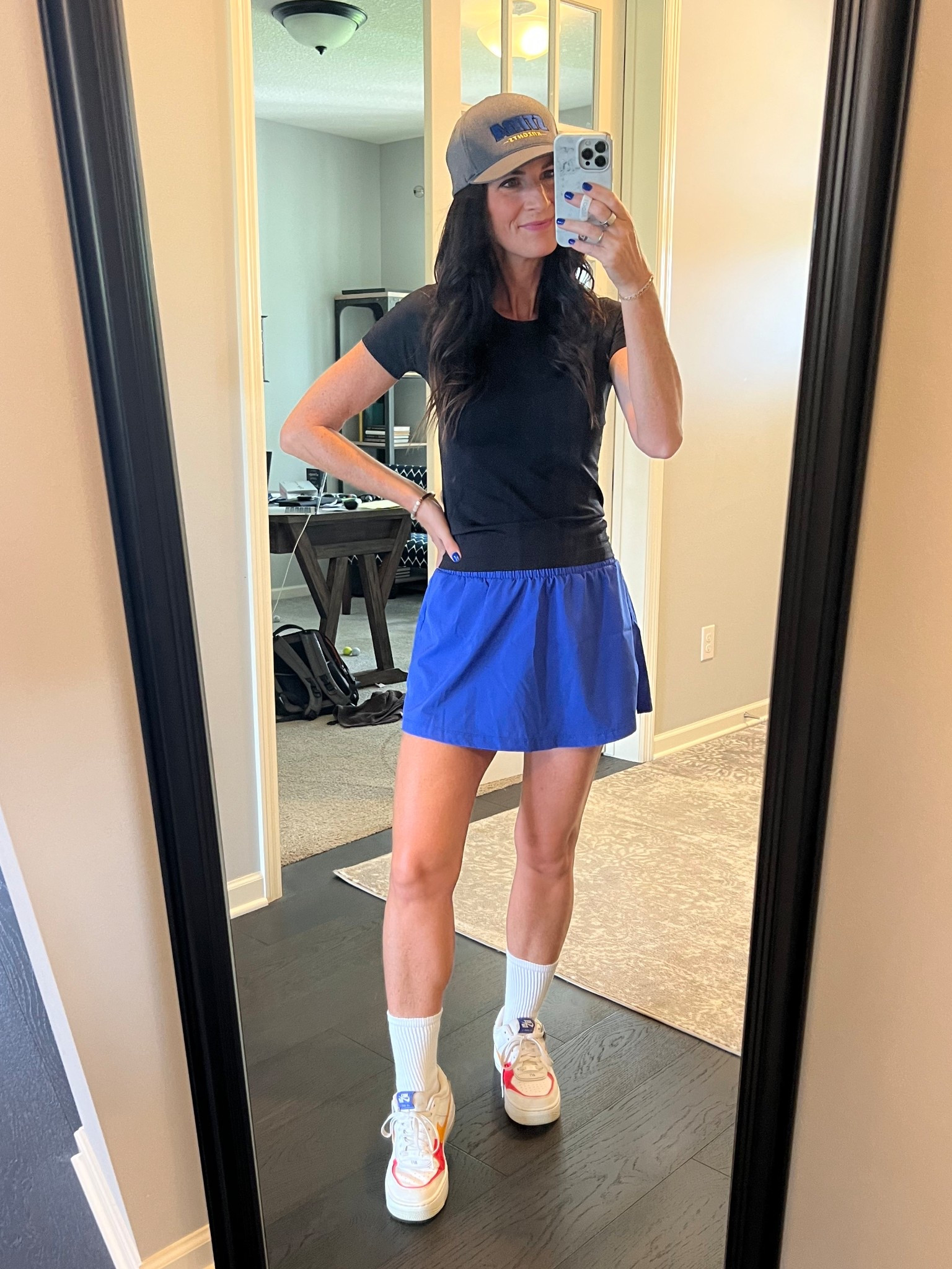 I keep buying these lululemon tops, they’re SO good! Great fit and comfortable stretch. I wear them for any activity and everyday wear, too. 
Also love this athletic skort / I think this blue may be gone but it’s a great athleisure fit too!  

#LTKActive #LTKSaleAlert #LTKOver40