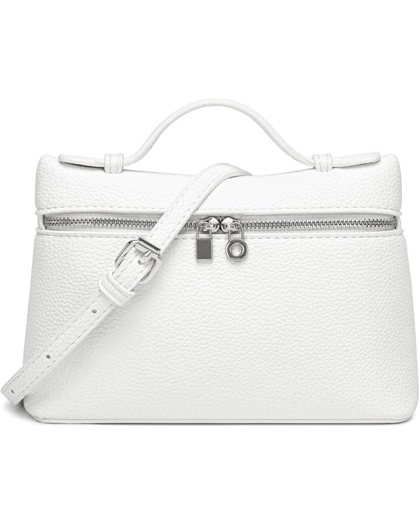 Afashor Fashion Top-Handle Bags for Women Soft Leather Shoulder Handbag | Amazon (US)