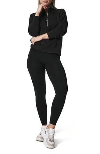 SPANX AirEssentials Half Zip - Very Black - 2X | Amazon (US)