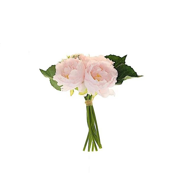 BalsaCircle 12-Inch tall Silk Artificial Peony Flowers Bouquet - Party Wedding Event Arrangements... | Walmart (US)