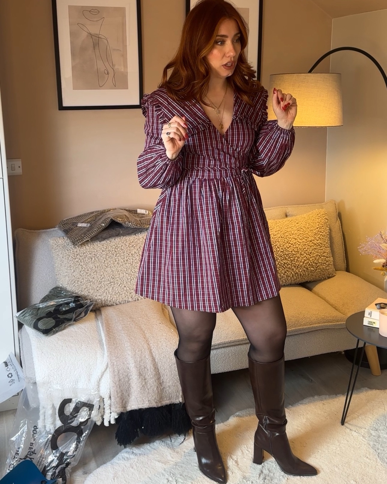 The Christmas Day dresses 🤎💙🩶✨

#LTKfestive #LTKcurves #LTKwinter