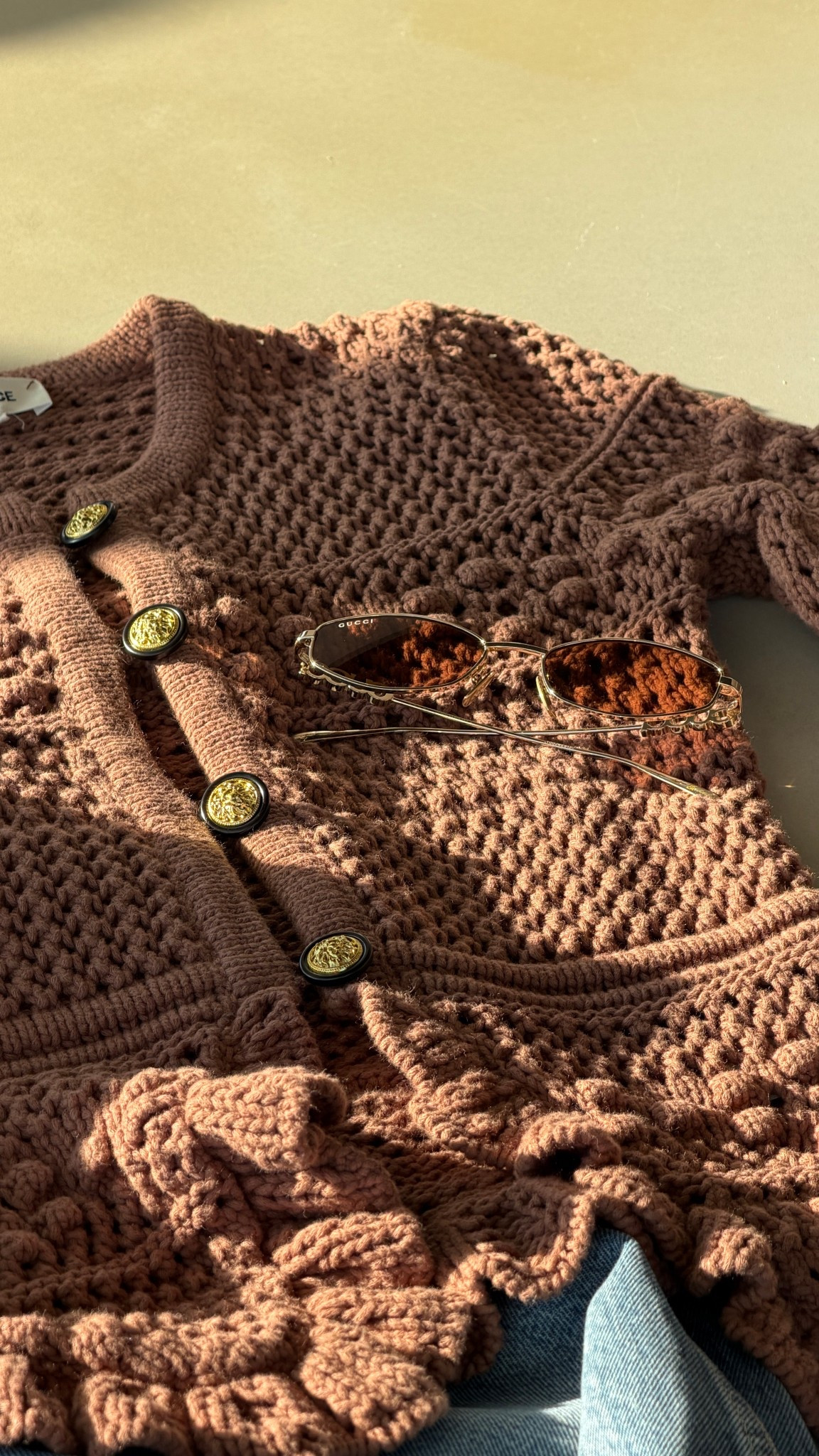 Just as I love styling a home, I love pulling together the perfect, intentional details of a look like these rose colored Gucci shades to perfectly go with the sweater. I’m usually drawn to oversized sunglasses, but experimenting with this smaller, oval style this season. 🍂🍁

#LTKSeasonal #LTKGiftGuide #LTKStyleTip