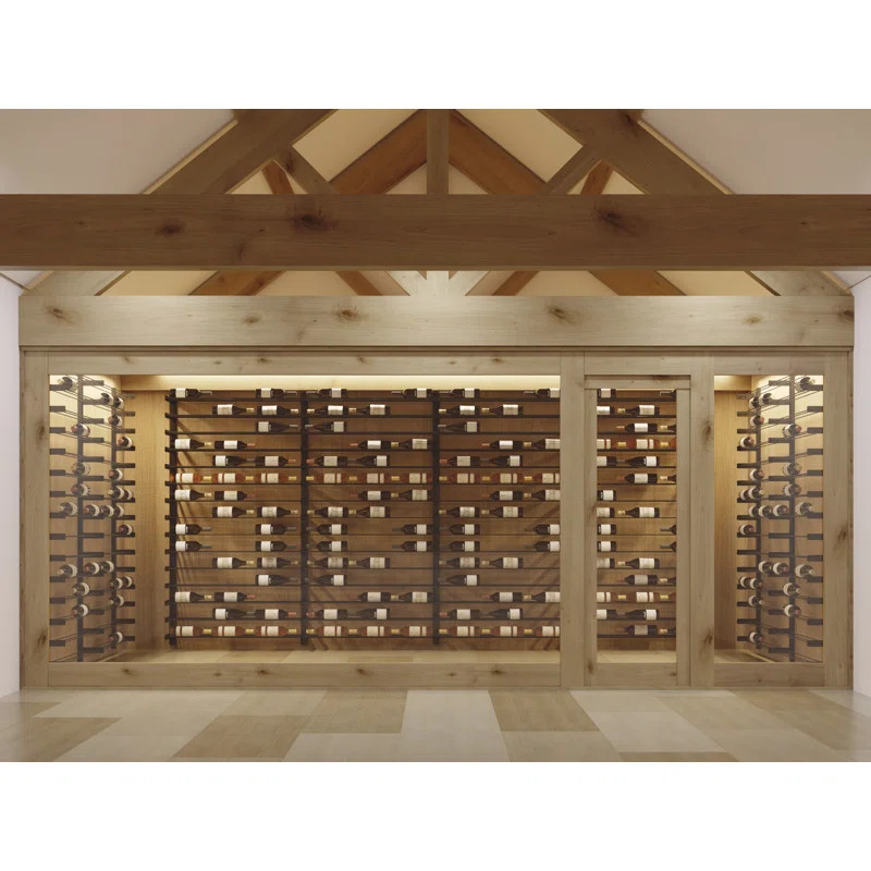 45 Bottle Wall Mounted Wine Bottle Rack | Wayfair Professional