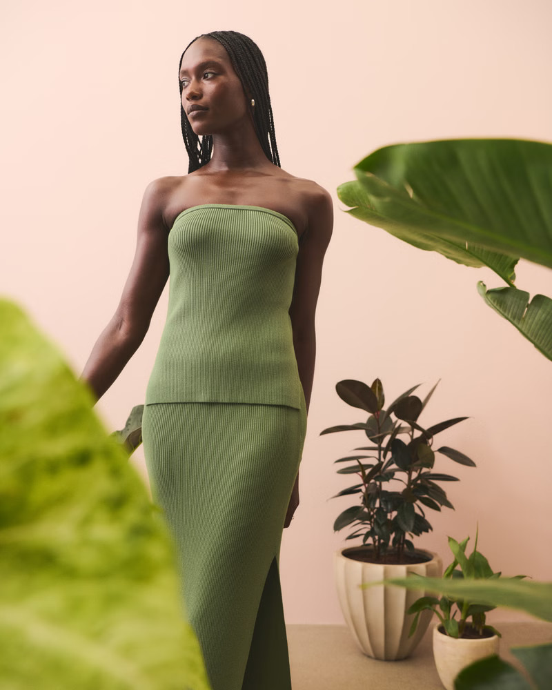 Sweater Tube Top | Abercrombie & Fitch (US)