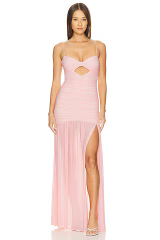 Nookie Monroe Gown in Blush from Revolve.com | Revolve Clothing (Global)