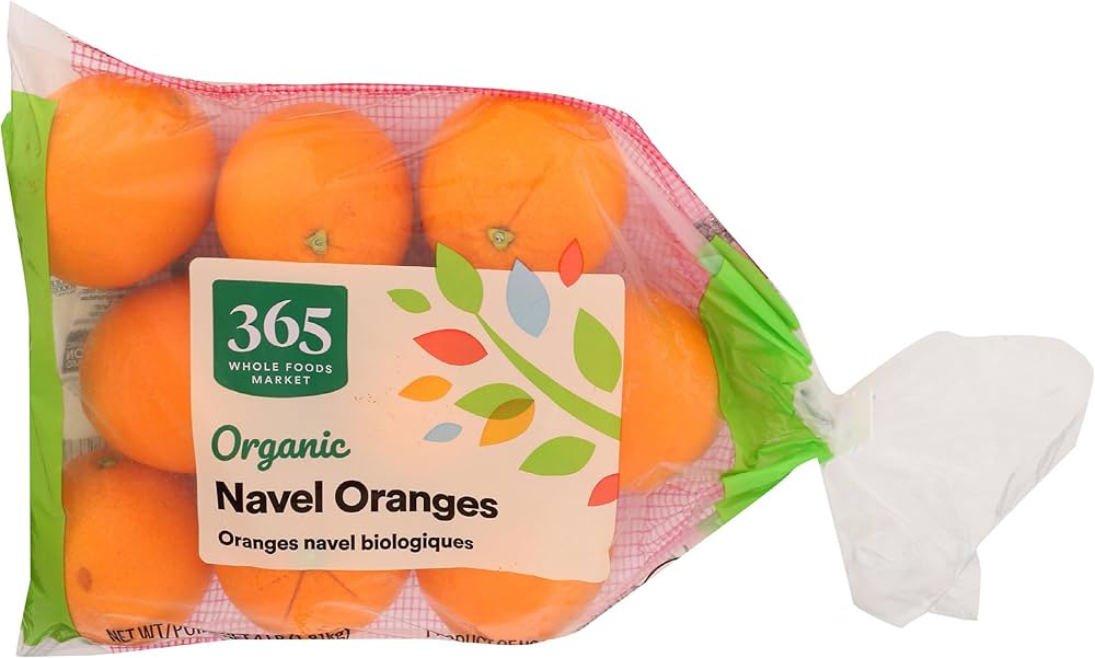 Organic Navel Oranges, 4 Lb Bag | Amazon (US)