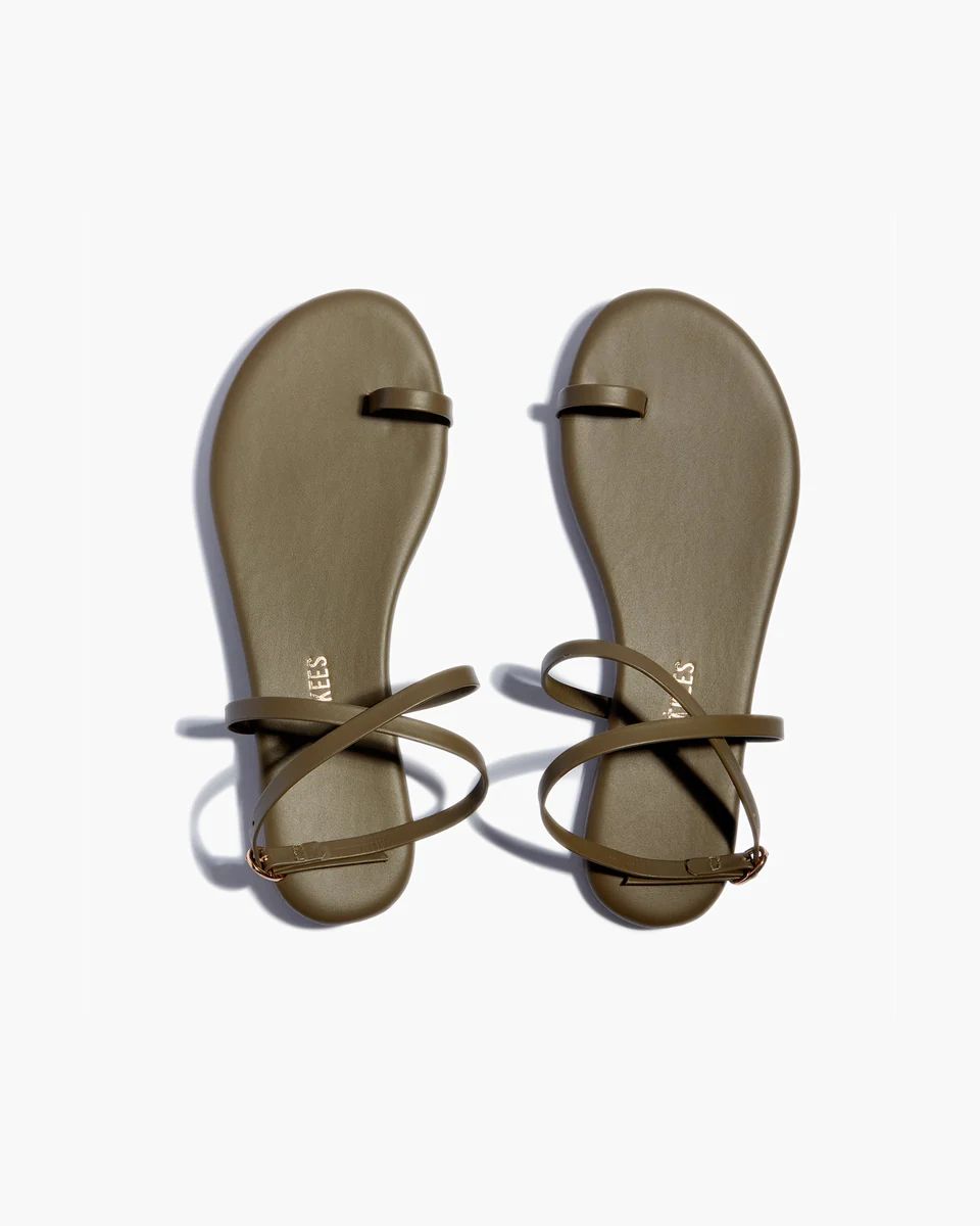 Phoebe in Moss | Sandals | Women's Footwear | TKEES