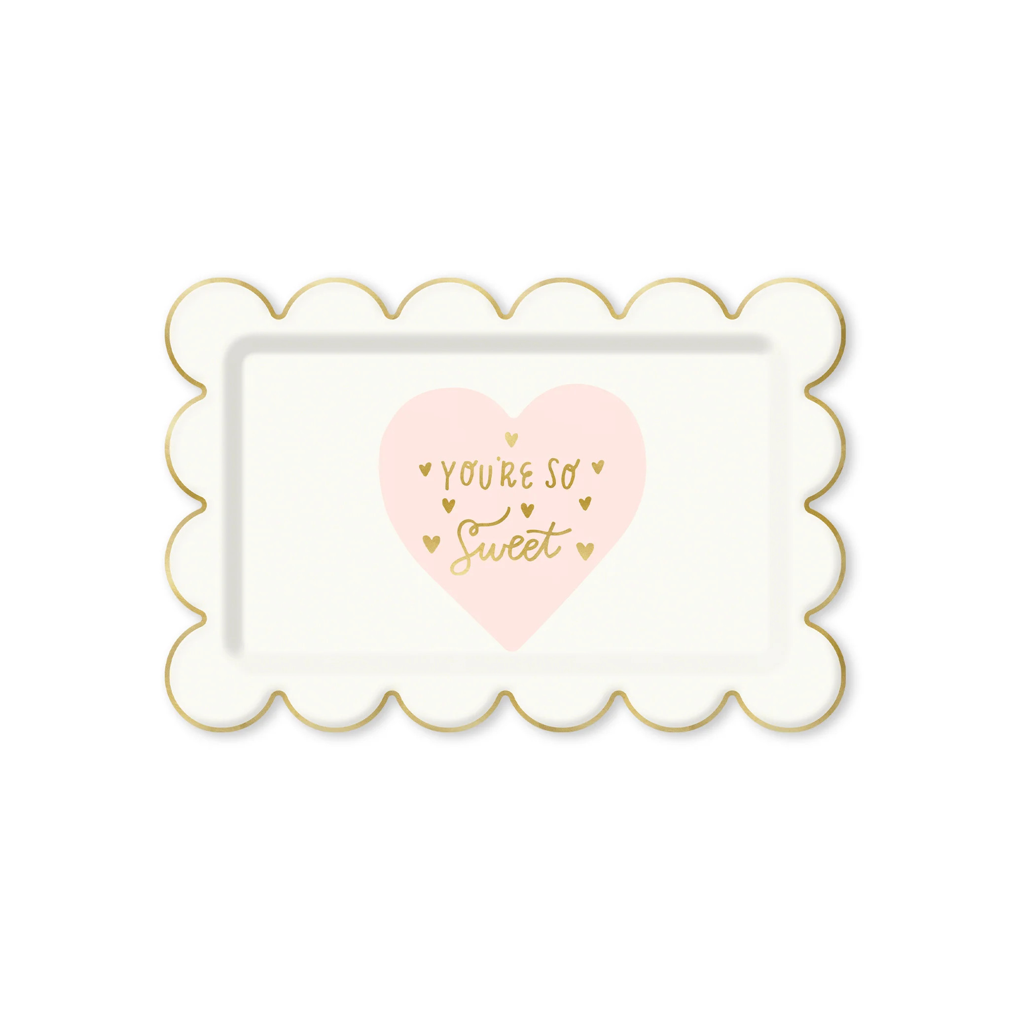 So Sweet Shaped Paper Plate | My Mind's Eye