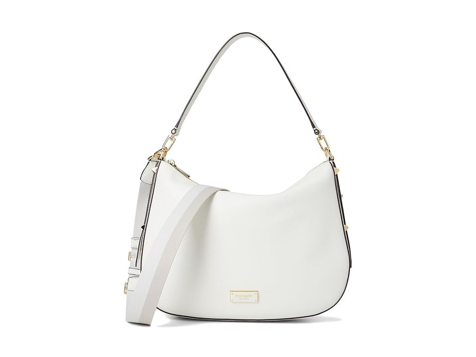 Kate Spade New York Liv Large Shoulder Bag Handbags True White: One Size | Zappos.com