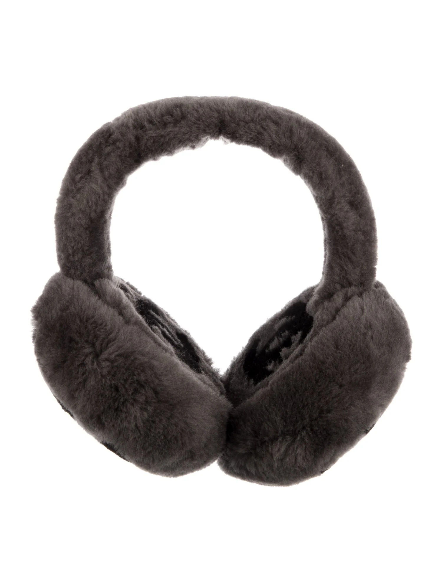 Shearling CC Ear Muffs | The RealReal