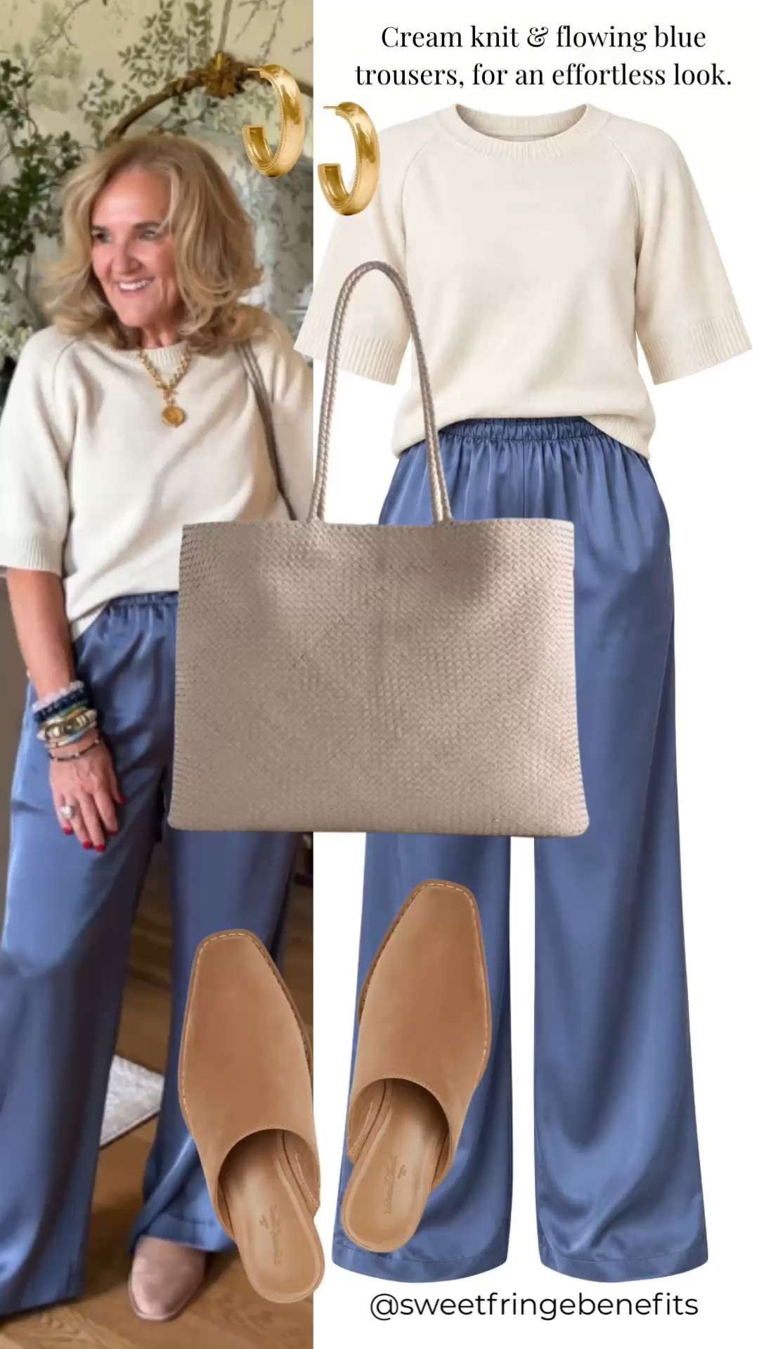 These satin pants are getting a lot of attention for a reason, and I can see why. I’m wearing a medium short, and I sized up to a large in the 100% cotton sweater for a little more room.

#LTKgrwm #LTKdayinmylife #LTKootd