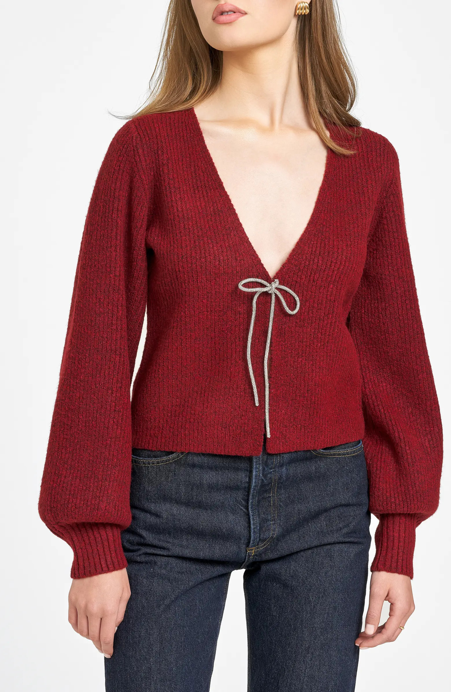Lila Crystal Tie Cardigan | Nordstrom