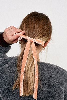 Sweetheart Slim Velvet Hair Bow - Womens ALL | Urban Outfitters (EU)