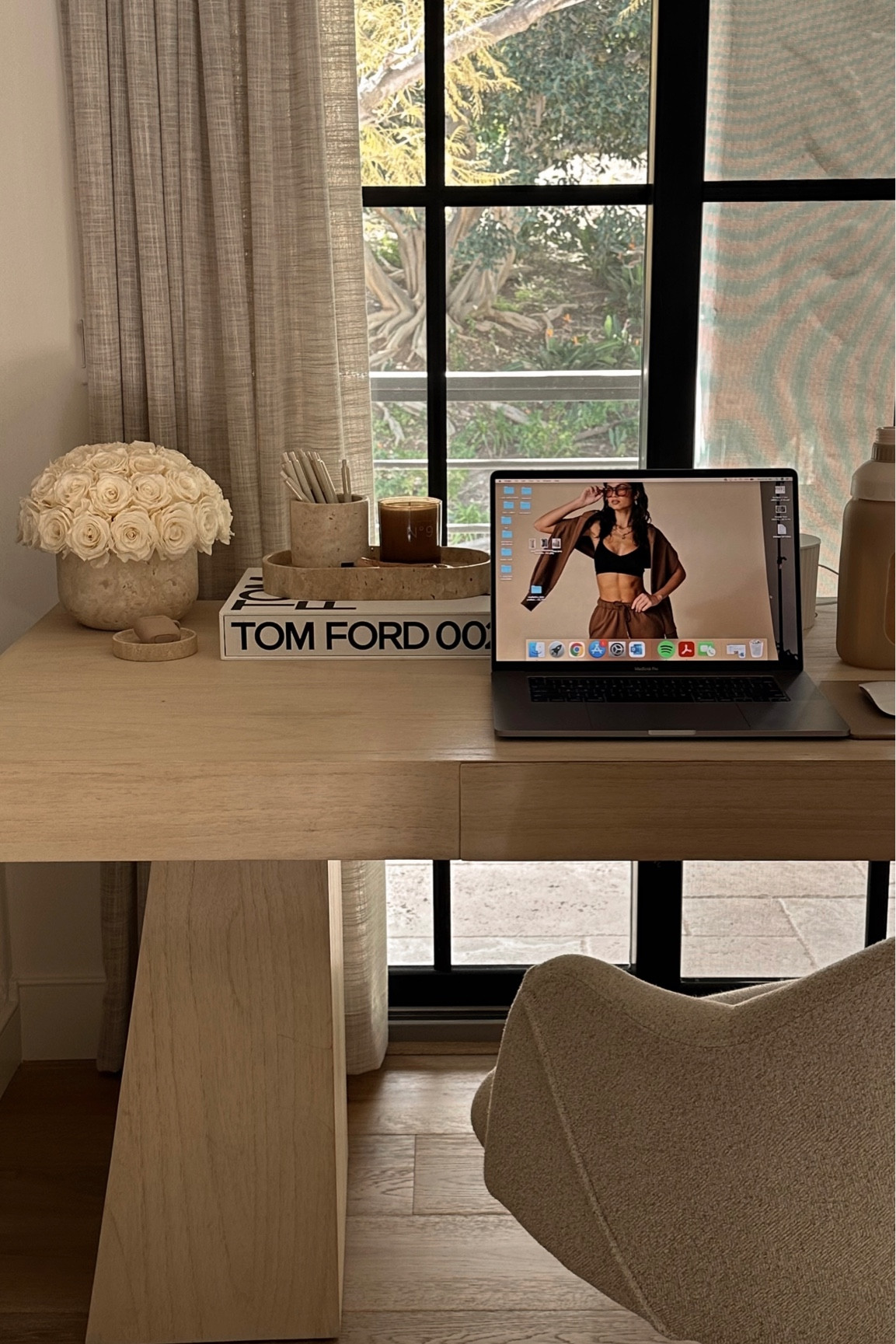 The better the desk setup, the more productive!