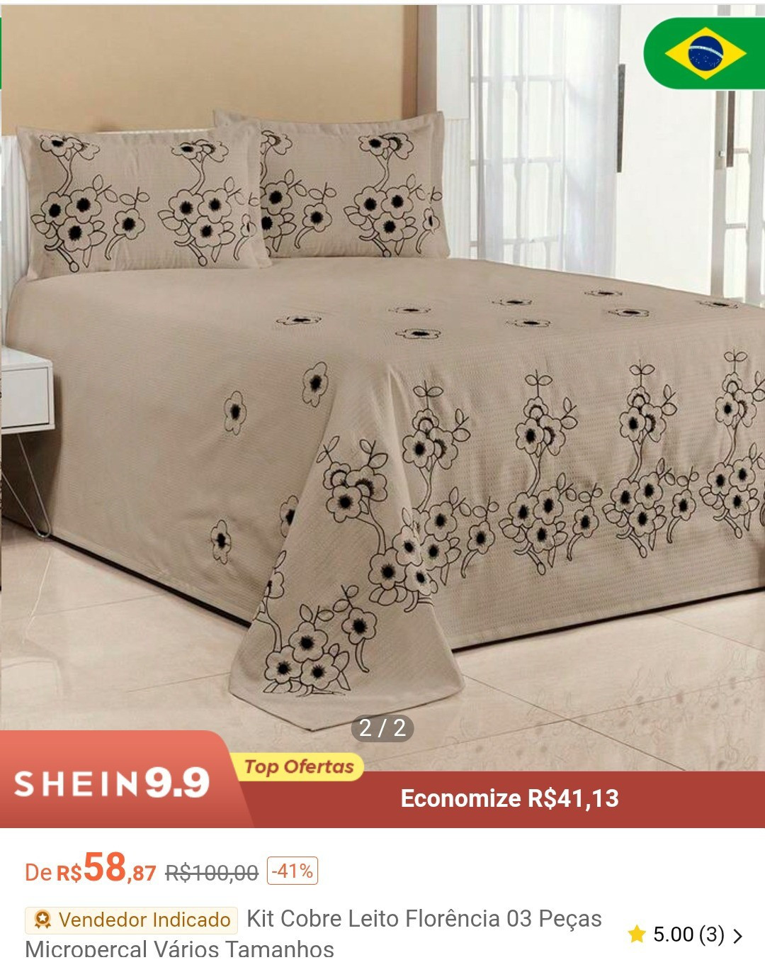 Colcha cobre leite com 3 peças micropercal

#LTKbrasil #LTKpromo #LTKhome