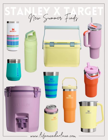 Stanley x Target - New Summer Finds! Snag these new finds & fun colors at Target! Loving these coolers and how fun is this pitcher for summer drinks?! 

#stanley #summer #cooler #target #cancooler #tumbler

#LTKSeasonal #LTKxTarget #LTKfindsunder50