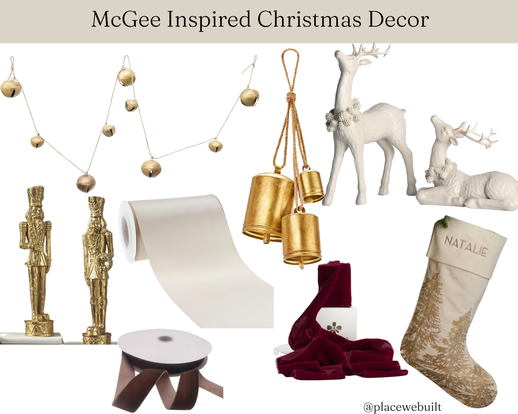 Affordable inspired McGee Christmas Decor! 

#christmasdecor #mcgee #studiomcgeedupes #amazonchristmas #holidaygarland #bells -

#LTKHoliday #LTKSeasonal #LTKhome