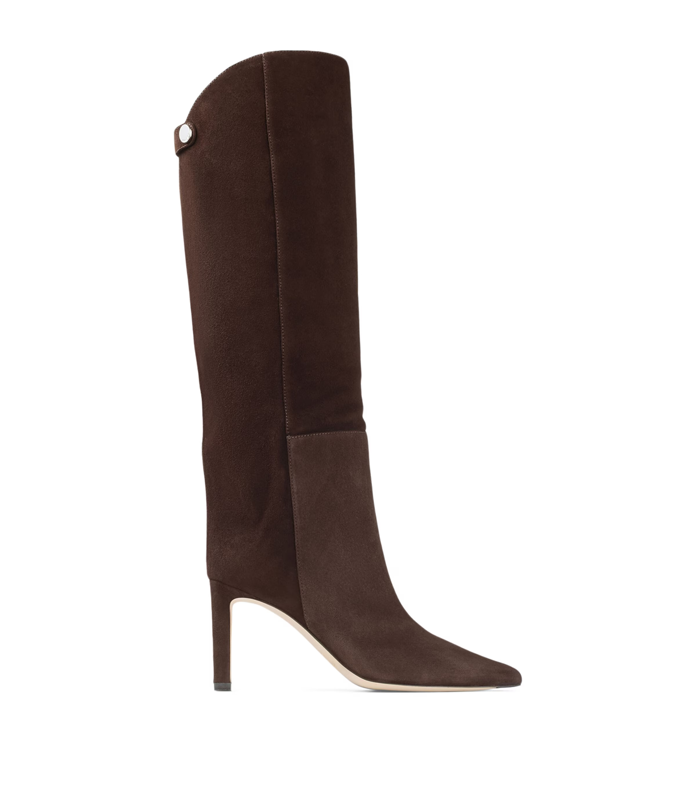 Jimmy Choo Alizze 85 Suede Knee-High Boots | Harrods (US)
